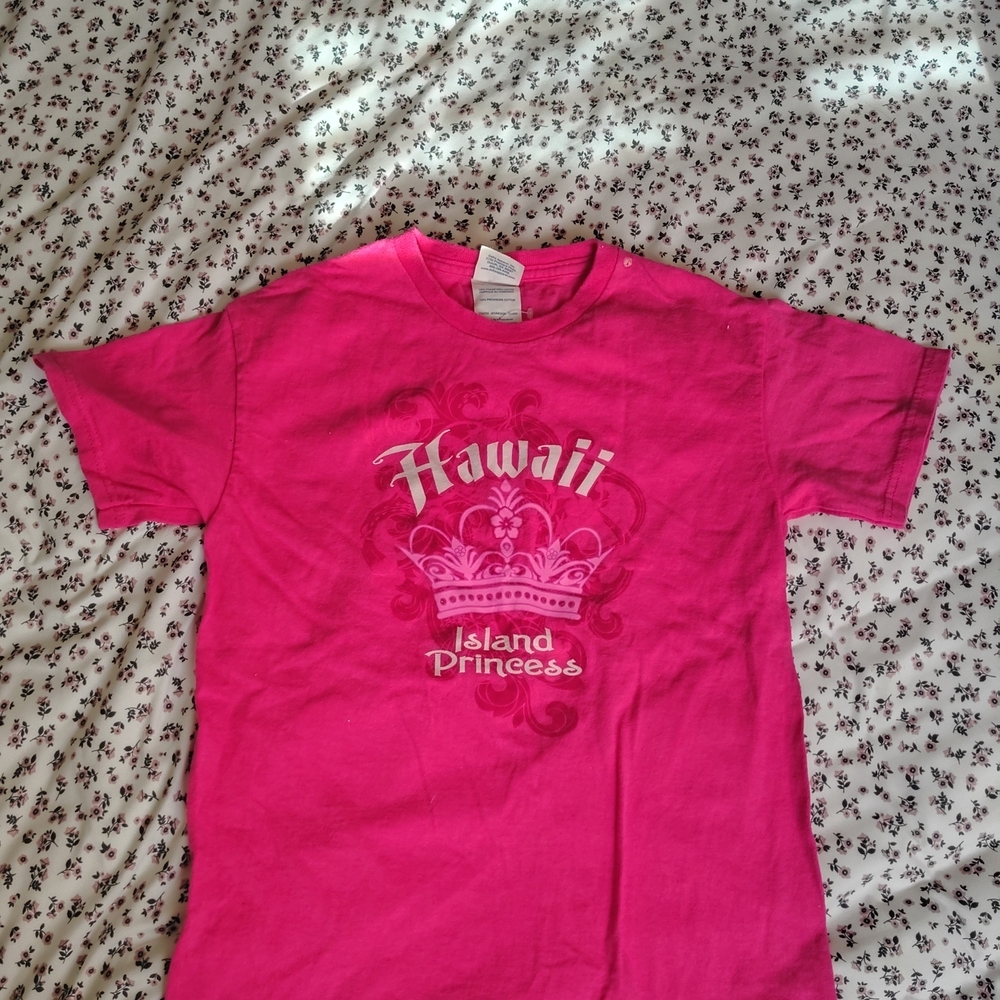 Hawaii Island Princess Pink T-Shirt